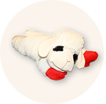 Icon of a plush toy for dogs resembling a sheep.